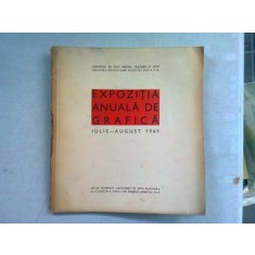 EXPOZITIE ANUALA DE GRAFICA - IULIE-AUGUST 1965