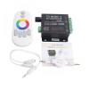 Controler LED RGB TQ Music 2 RF + WiFi, 12V-24V, 432W, Telecomanda, Control Muzica, Banda LED, Interior/Exterior