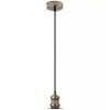 Pendul V-TAC Bronz E27, Max. 60W, IP20, Corp Suspendat Metalic, Diametru 50cm, Inaltime Ajustabila 90cm, Iluminat Interior