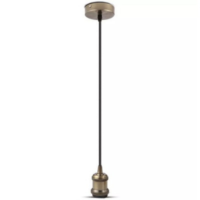 Corp suspendat pentru iluminat max 60w ip20 bronze foto
