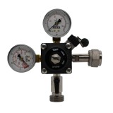 Druckminderer, Druckregler, Druckreduzierventil - CO2 f&uuml;r Bier Zapfanlage 3 bar, 1-leitig