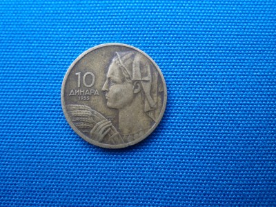 10 DINARI JUGOSLAVIA foto