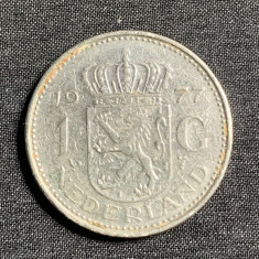 Moneda 1 gulden 1977 Olanda