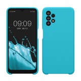Husa Kwmobile pentru Samsung Galaxy A32 5G, Albastru deschis, Silicon, KWM000012IW049C, Carcasa