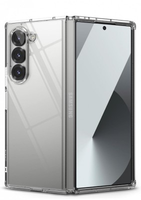 Husa silicon transparent disponibila pentru Samsung Galaxy Z Fold 5 foto