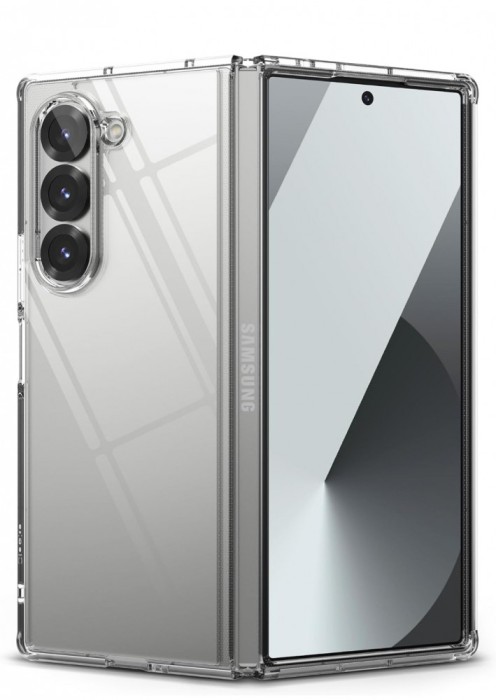 Husa silicon transparent disponibila pentru Samsung Galaxy Z Fold 5