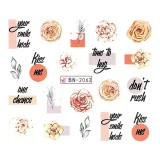 Cumpara ieftin Tatuaj Unghii LUXORISE Good Times, BN-2062, LUXORISE Nail Art