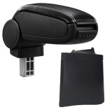 Cumpara ieftin Cotieră pentru Seat Ibiza 3 6L (02.2002-11.2009) negru piele ecologica cu cusatura alba ()