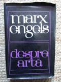 MARX ENGELS DESPRE ARTA