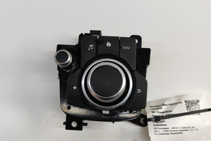 Buton de control navigație MAZDA 6 Estate GJ, GL 2020 OEM: GSK4-66-CM0 30463929