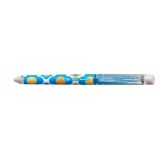 Flower Body Uni-ball Roller Light Blue Gel Pen 0.7