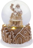 Glob decorativ de Craciun MagicHome cu LED, Santa, 11,2x14,7 cm