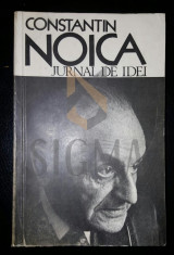 CONSTANTIN NOICA - JURNAL DE IDEI, 1990 foto