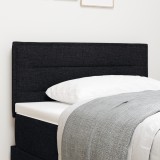 vidaXL Capitan LED Design Linii Negru 100 cm Țesătură