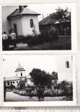 Bnk foto - Manastirea Varatec 1976 - lot 2 fotografii, Alb-Negru, Cladiri, Romania de la 1950