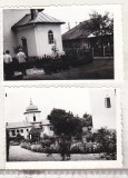 Bnk foto - Manastirea Varatec 1976 - lot 2 fotografii, Alb-Negru, Romania de la 1950, Cladiri