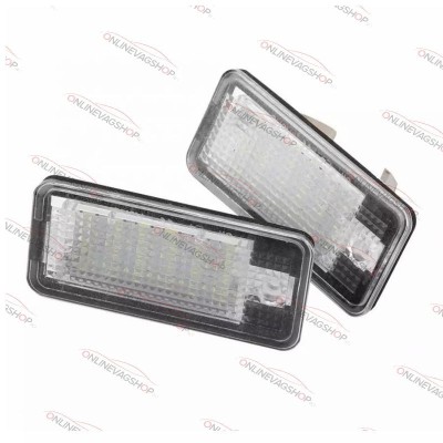 Set Lampa Led numar pt Audi Q7, A3, A4, A6, A8, RS4, RS6, S6 foto