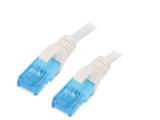 Cablu Patch U/UTP 5e litat CCA PVC alb 0,25m 26AWG - Conexiune de &Icirc;naltă Calitate, Digitus