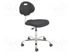 Scaun ESD RT WORK Dimensiuni: 470x440mm, Spatar: 420x320mm, Inal?ime ajustabila 460-590mm foto