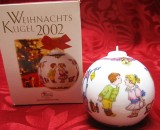 GLOB PORTELAN HUTSCHENREUTHER IN EDITIE LIMITATA DESIGN OLE WINTHER ANUL 2002