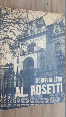 Scrisori catre Al.Rosetti foto