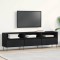 vidaXL Dulap TV, stejar negru, 150x30x44,5 cm, lemn prelucrat
