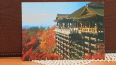 JAPONIA - KYOTO - TEMPLUL KIYOMIZUDERA, VEDERE TOAMNA - NECIRCULATA. foto