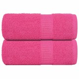 Cumpara ieftin Prosoape de oaspeti, FROGN, 2 buc., roz, 30x50 cm, 360 g/m&sup2;