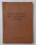 P.G. Sitt - Bazele Biologice Ale Agrotehnicii Pomicole (VEZI DESCRIEREA), Polirom