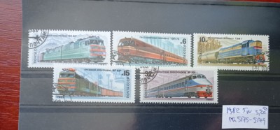 TS21 - Timbre serie CCCP - Rusia - 1982 Mi5175-79 foto