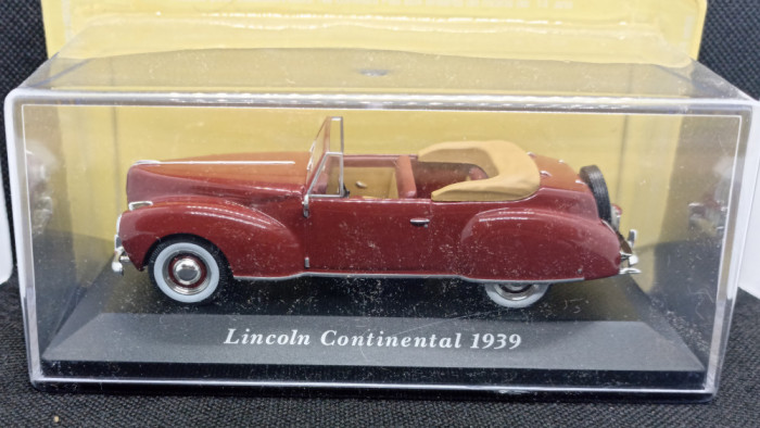Macheta Lincoln Continental - Ixo/Altaya 1/43