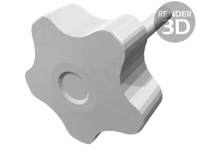 Buton de Reglare Filet M8 50mm foto