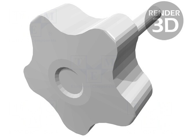 Buton de Reglare Filet M8 50mm