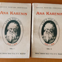 Lew N. Tolstoi - Anna Karenina (Ana Karenin) - 2 volume Ed. Socec