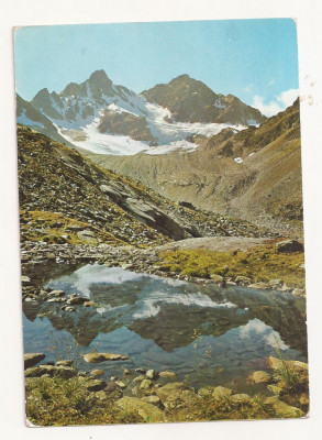 AT6 -Carte Postala-AUSTRIA- Litznergtuppe, Silvretta, circulata 1971 foto