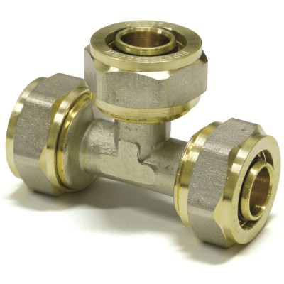 Fiting cu șurub T-Piesă mijloc redus 32 x 3 - 26 x 3 - 32 x 3 foto