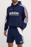 adidas Performance pantaloni scurți de antrenament Tiro 24 culoarea albastru marin, IS2158
