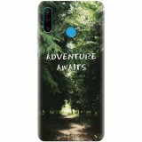 Husa silicon pentru Huawei P30 Lite, Adventure Awaits Forest