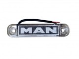 Lampa de gabarit cu LOGO MAN Alb 12v-24v