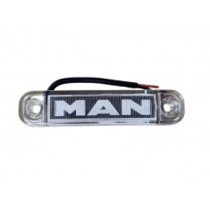 Lampa de gabarit cu LOGO MAN Alb 12v-24v