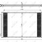NRF 350083 EASY FIT Condensator, climatizare