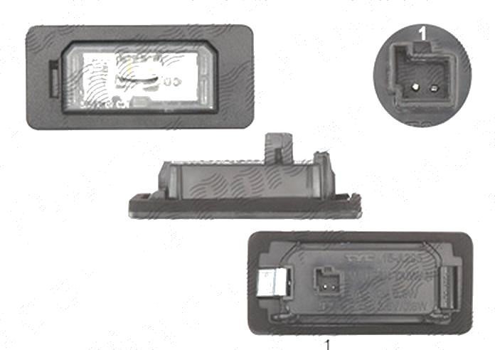 Lampa numar BMW seria 1, 2, 2 Active/Gran Tourer, 2 Gran Coupe, 3, 3 Coupe/Cabrio, 3/3 Gt, 4/4 Gc, 5, X1, X3, X4, X5, X6; Rolls Royce Cullinan, Phant