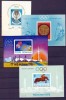 ROMANIA -Lot de 4 colite nedantelate MNH-Block 62+94+98+101, Nestampilat