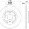 Disc frana AUDI A4 (8D2, B5) (1994 - 2001) KRIEGER 0950004277