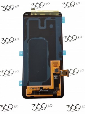 Display Samsung SM-A530 (A8 2018) BLACK ( Service Pack ) foto
