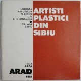 Cumpara ieftin Artistici plastici din Sibiu. Aprilie 1989. Sala Alfa Arad