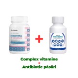 Complex vitamine și antibiotic păsări Neovita B Complex + Vita Biotic 100 ml
