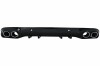 Difuzor Bara Spate Evacuare Dubla si Tobe Ornament Mercedes C-Class C205 A205 Coupe Cabriolet (2014-2019) C43 Design Performance AutoTuning, KITT