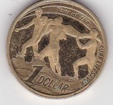 Monedă Australia 1 dolar 2001 &ndash; Anul Internațional al Voluntarilor