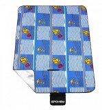 Patura picnic impermeabila 150x180 cm Spokey Picnic Amber, captusita cu aluminiu